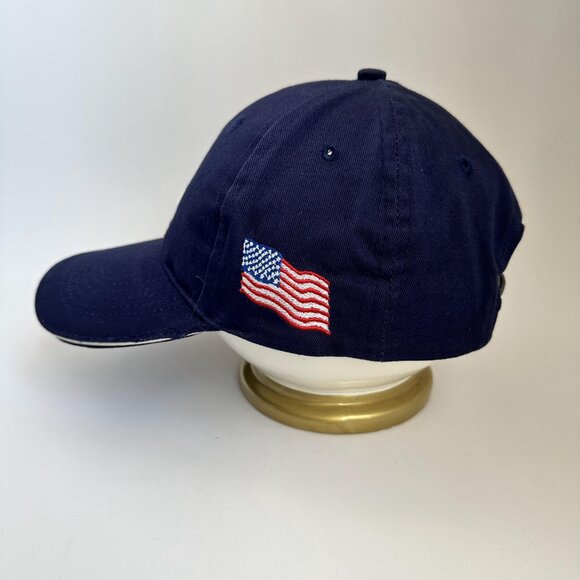 VTG Los Angeles Dodgers Baseball Cap Snapback Hat Farmer John Logos Unltd Flag - Picture 2 of 9